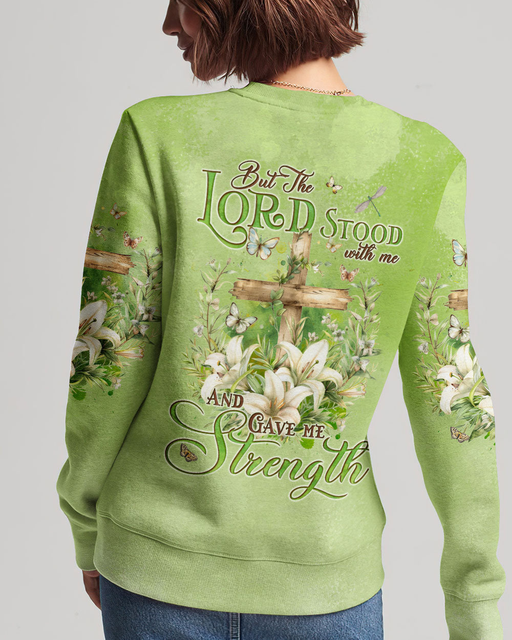Lord Stood With Me Women's All Over Print Shirt - Tyqy2303242, easychoo.com