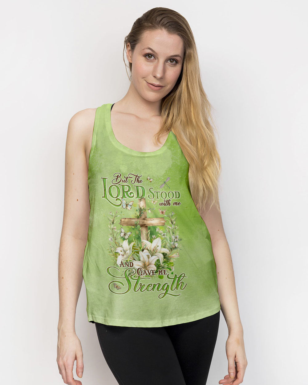 Lord Stood With Me Women's All Over Print Shirt - Tyqy2303242, easychoo.com