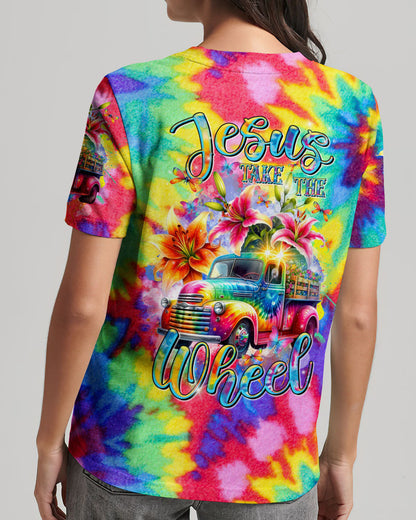 Jesus Take The Wheel Women's All Over Print Shirt - Tltr2602246, easychoo.com