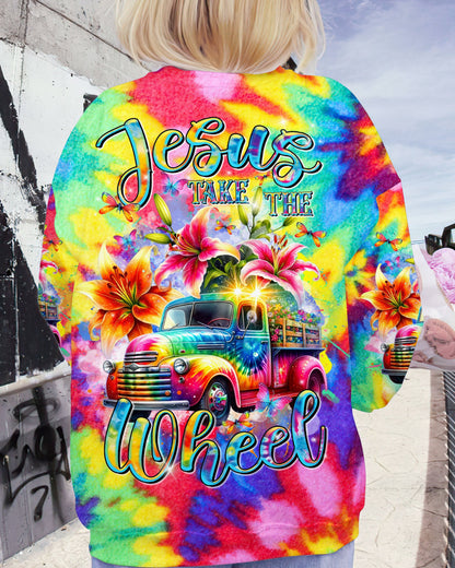 Jesus Take The Wheel Women's All Over Print Shirt - Tltr2602246, easychoo.com