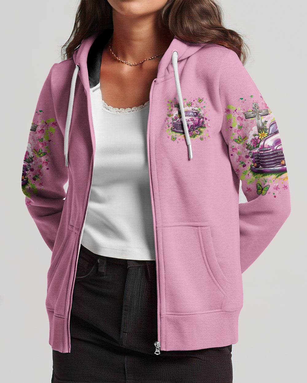 Jesus Take The Wheel Women's All Over Print Shirt - Yhlt1502241, easychoo.com