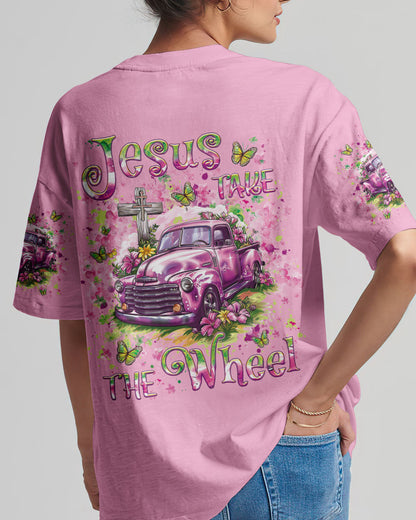 Jesus Take The Wheel Women's All Over Print Shirt - Yhlt1502241, easychoo.com