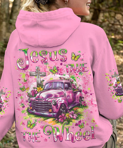 Jesus Take The Wheel Women's All Over Print Shirt - Yhlt1502241, easychoo.com