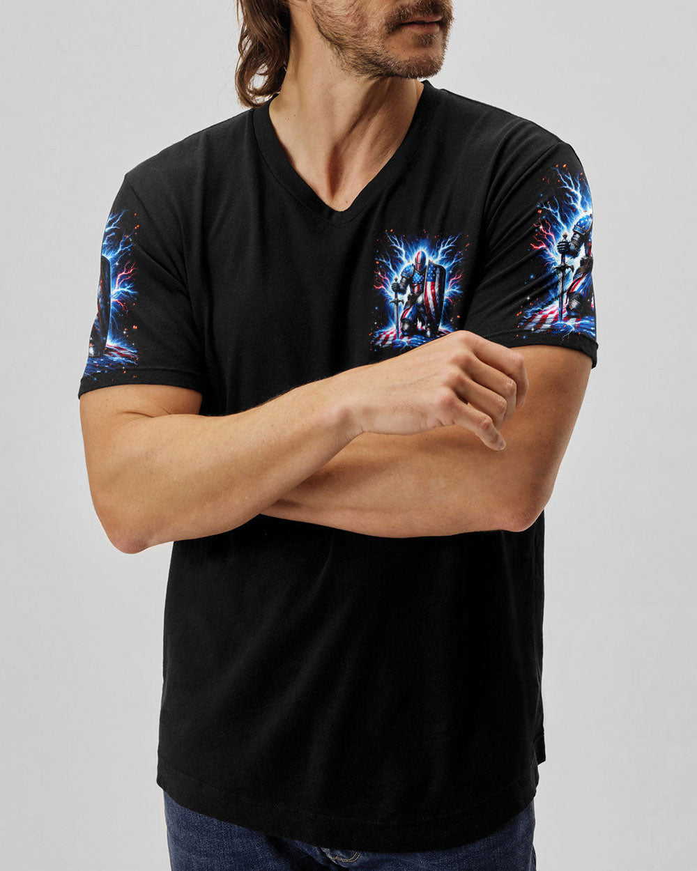 I Bow To None Other Warrior Men's All Over Print Shirt - Tltr0503243, easychoo.com