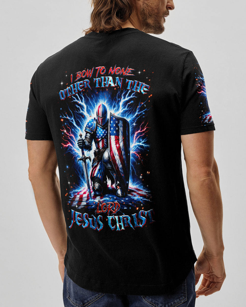 I Bow To None Other Warrior Men's All Over Print Shirt - Tltr0503243, easychoo.com