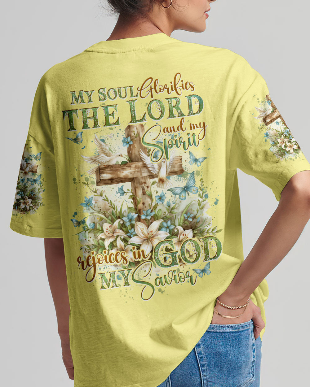 My Soul Glorifies The Lord Women's All Over Print Shirt - Tytd2703242, easychoo.com