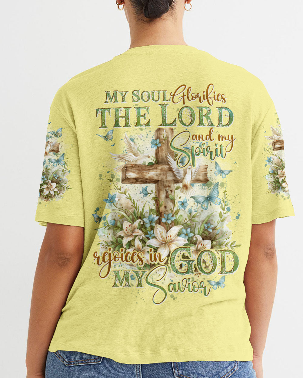 My Soul Glorifies The Lord Women's All Over Print Shirt - Tytd2703242, easychoo.com