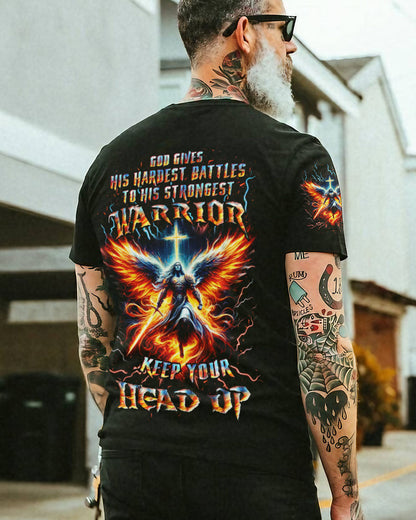 Keep Your Head Up Men's All Over Print Shirt - Yhhn0103243, easychoo.com