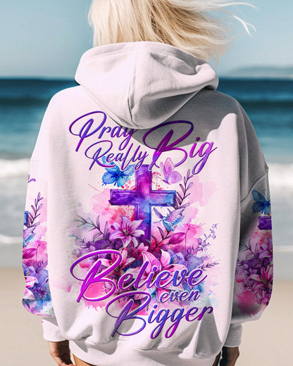 Pray Really Big Women's All Over Print Shirt - Ty2902242, easychoo.com