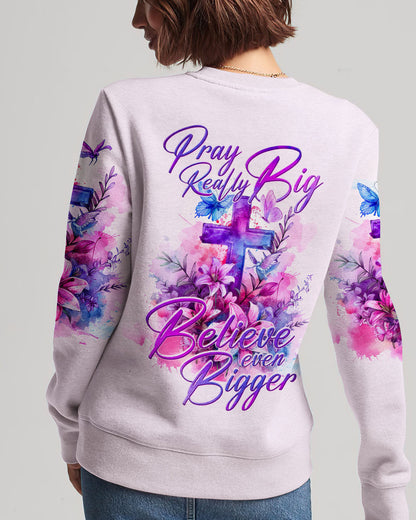 Pray Really Big Women's All Over Print Shirt - Ty2902242, easychoo.com