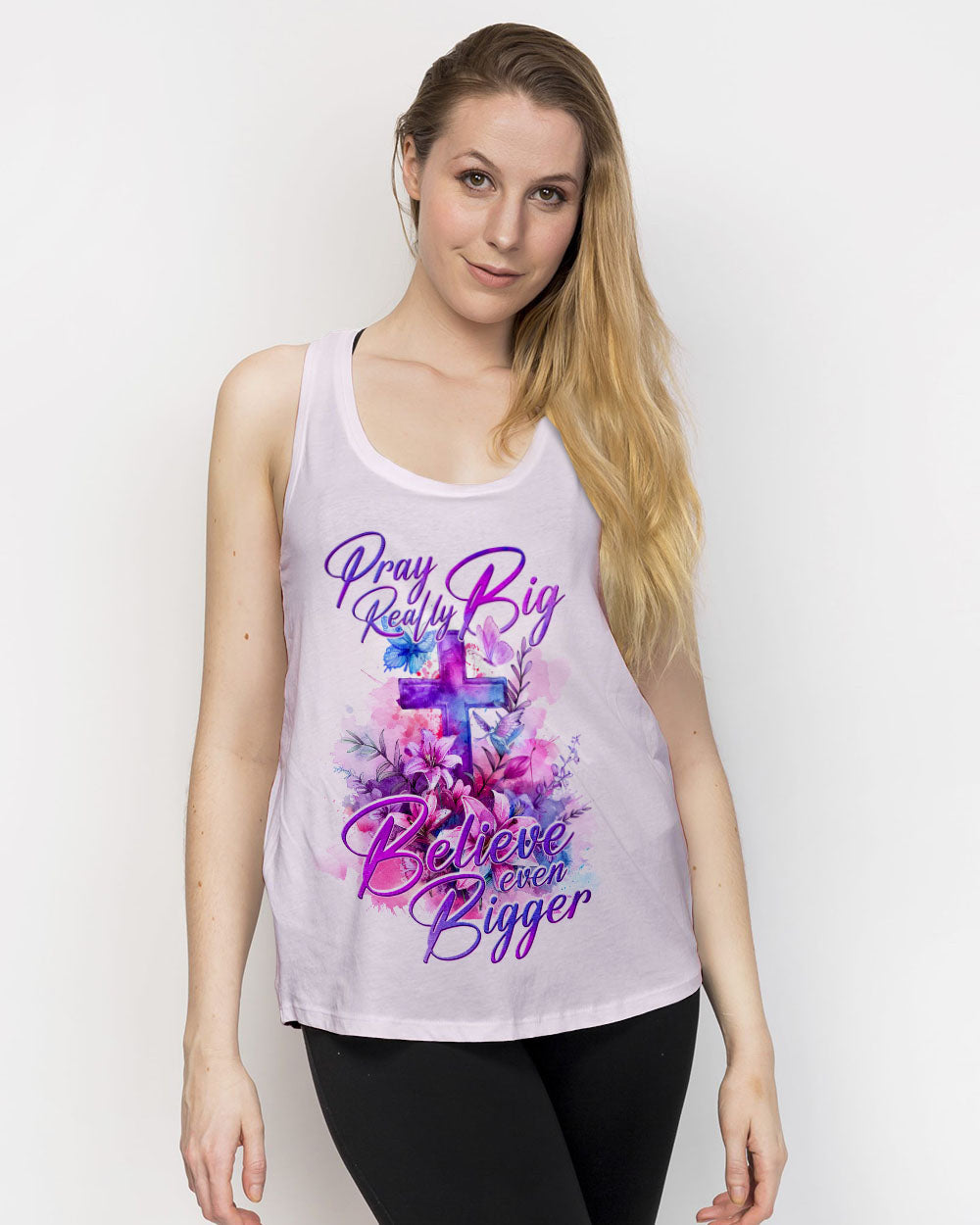 Pray Really Big Women's All Over Print Shirt - Ty2902242, easychoo.com