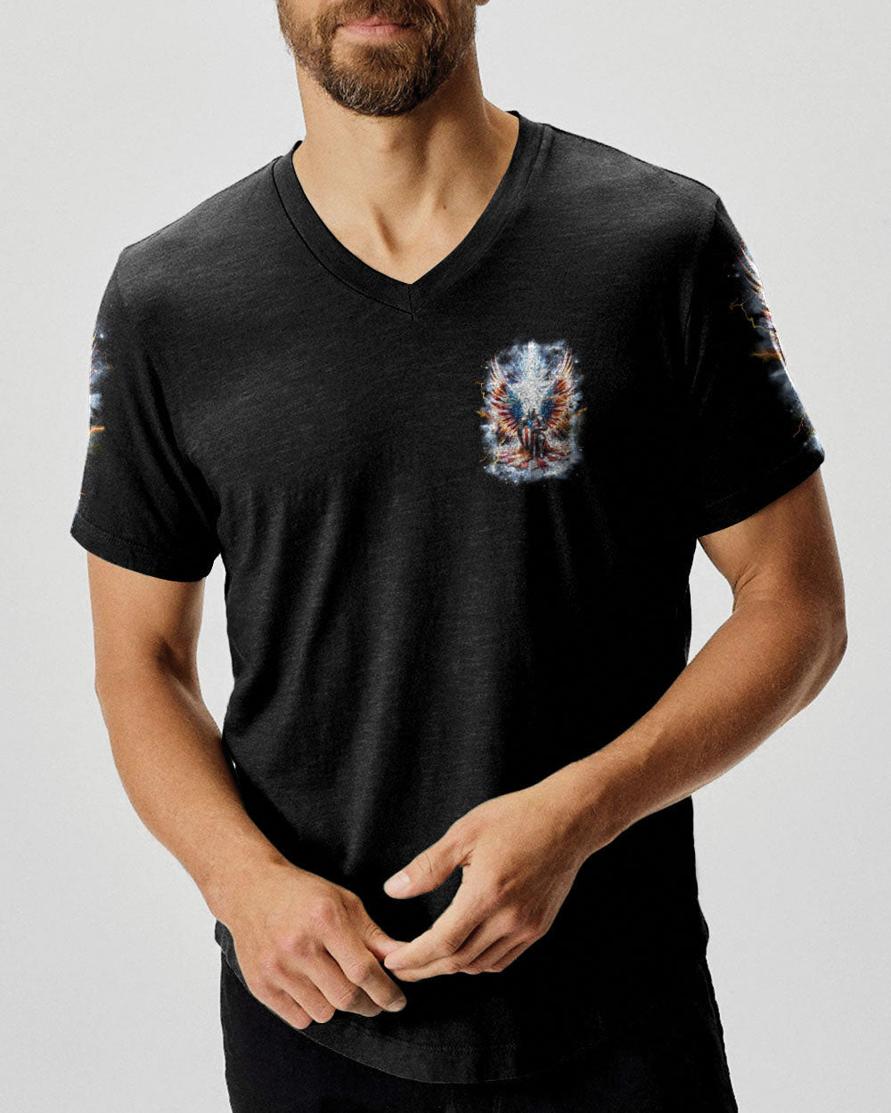 The Jesus Inside Me Is Stronger Warrior Men's All Over Print Shirt - Tlnz0603244, easychoo.com