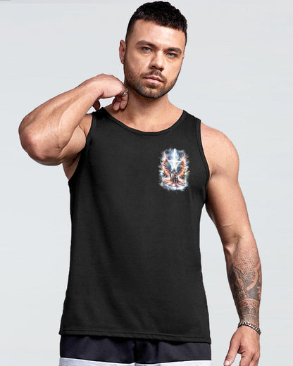 The Jesus Inside Me Is Stronger Warrior Men's All Over Print Shirt - Tlnz0603244, easychoo.com