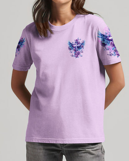 God Says You Are Cross Wings Women's All Over Print Shirt - Tltr2003244, easychoo.com