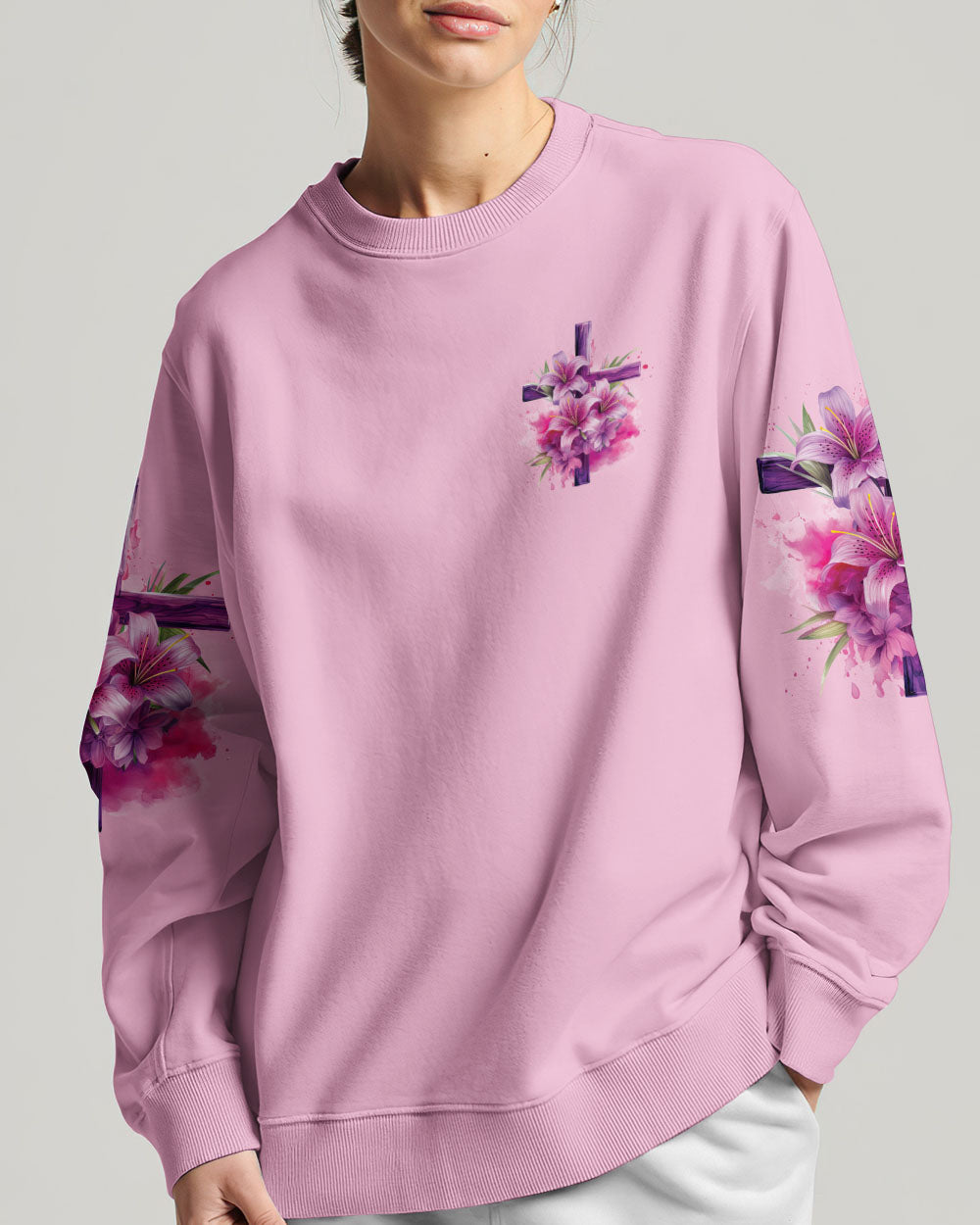 There Was Jesus Women's All Over Print Shirt - Tytd2802243, easychoo.com