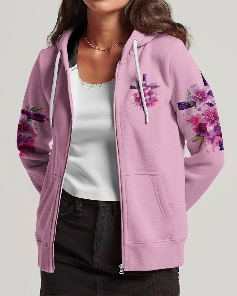 There Was Jesus Women's All Over Print Shirt - Tytd2802243, easychoo.com