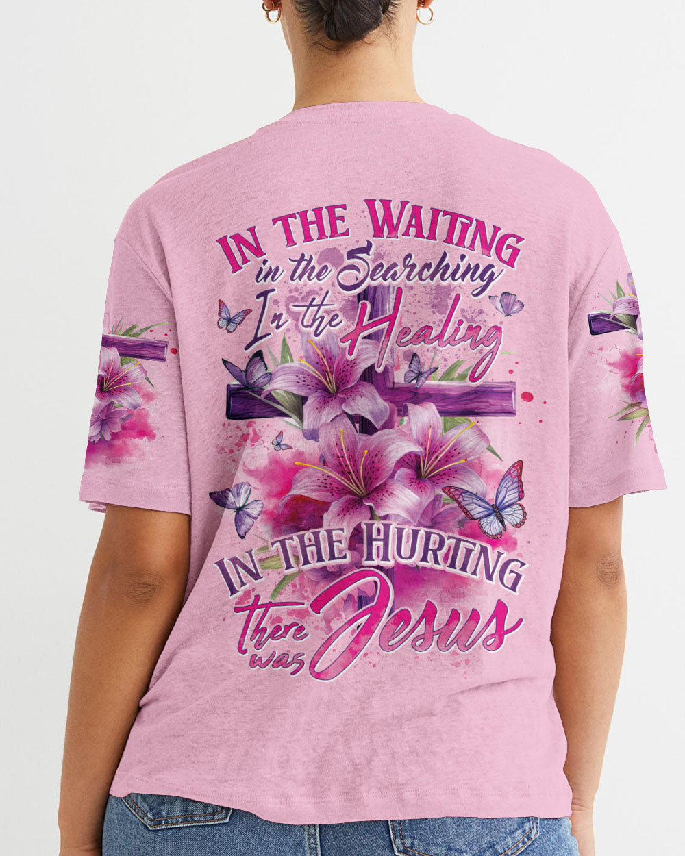 There Was Jesus Women's All Over Print Shirt - Tytd2802243, easychoo.com