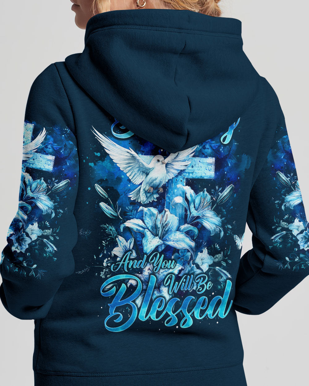 Be A Blessing Women's All Over Print Shirt - Ty1103241, easychoo.com