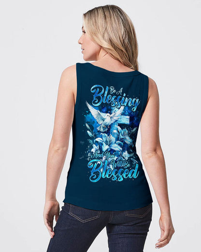Be A Blessing Women's All Over Print Shirt - Ty1103241, easychoo.com