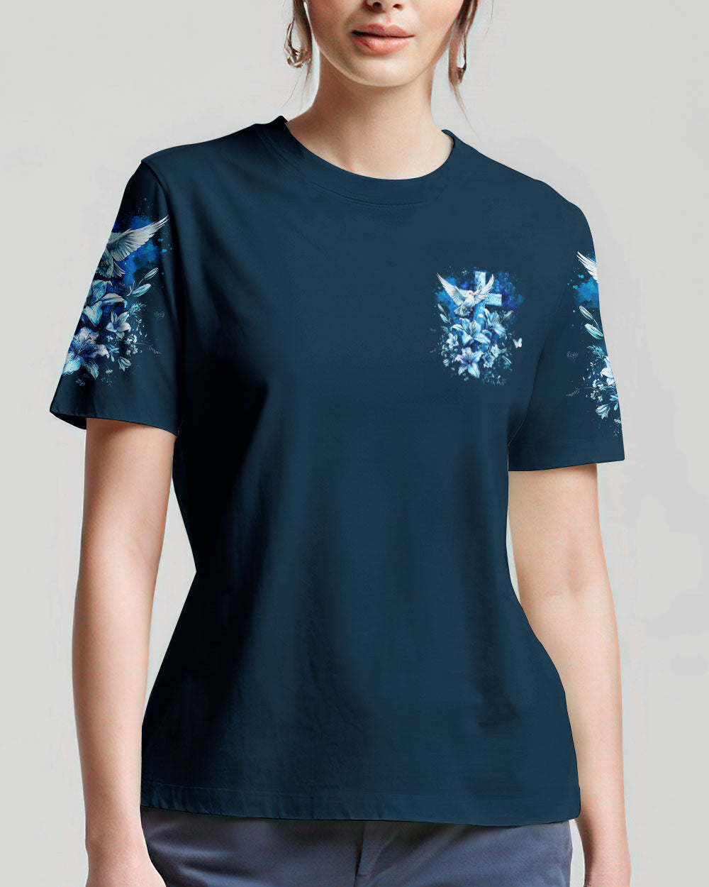 Be A Blessing Women's All Over Print Shirt - Ty1103241, easychoo.com