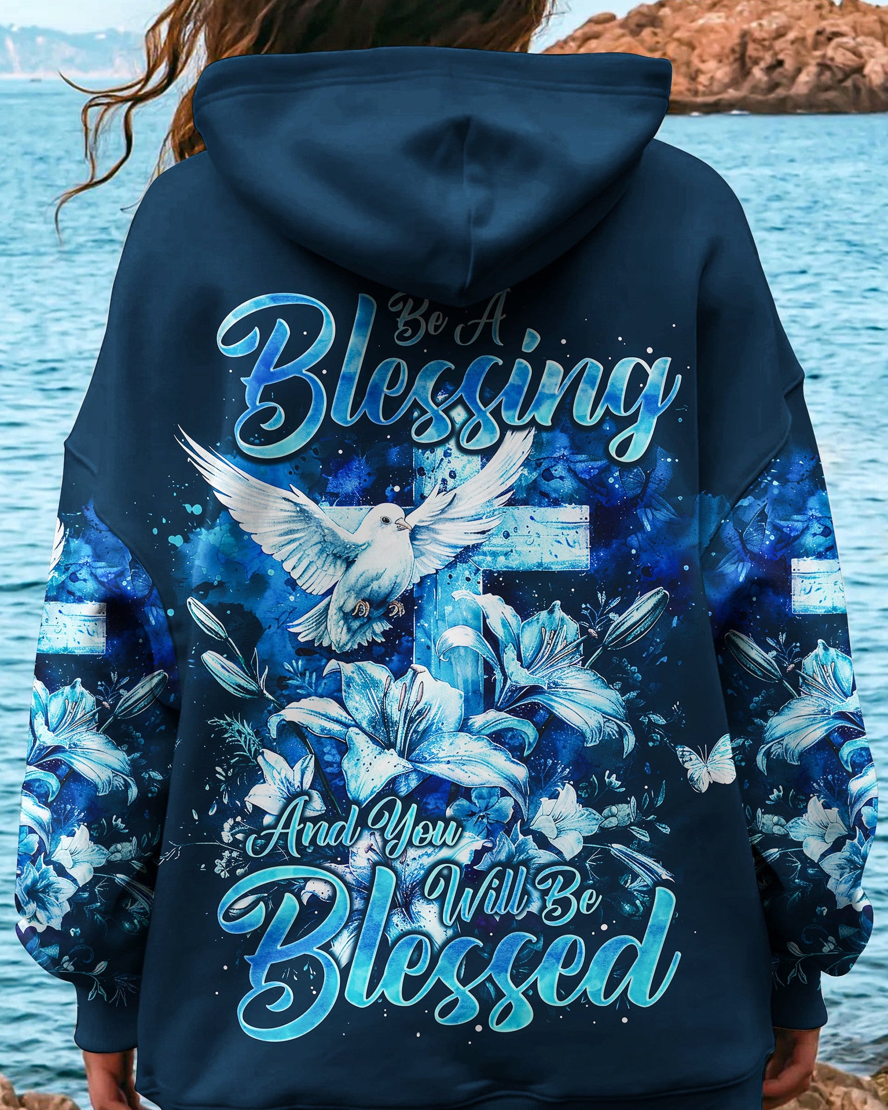 Be A Blessing Women's All Over Print Shirt - Ty1103241, easychoo.com