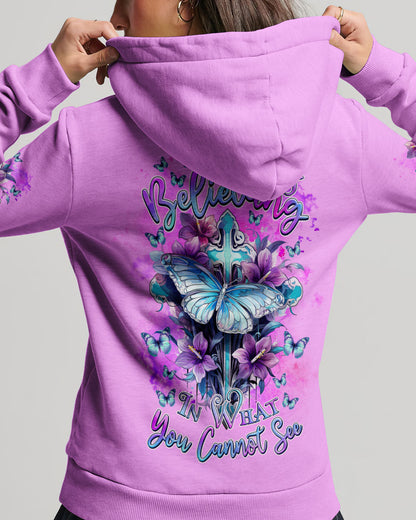 Faith Is Believing Women's All Over Print Shirt - Tlnz1702247, easychoo.com