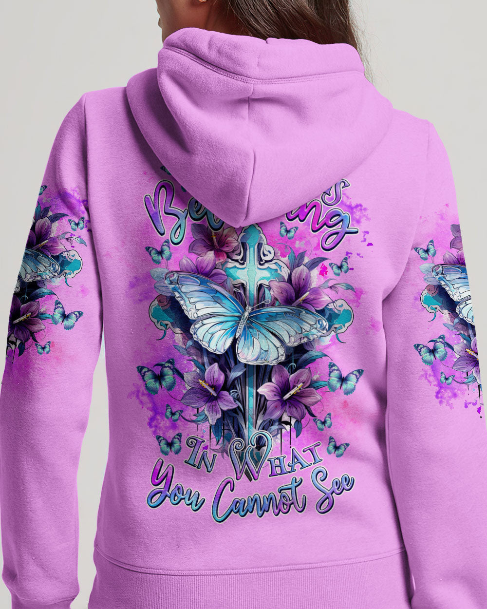 Faith Is Believing Women's All Over Print Shirt - Tlnz1702247, easychoo.com