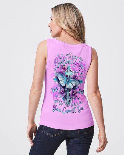 Faith Is Believing Women's All Over Print Shirt - Tlnz1702247, easychoo.com