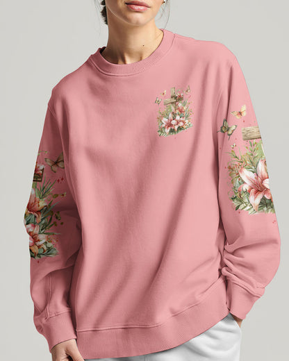 Give All Your Worries And Cares To God Women's All Over Print Shirt - Tyqy2703242, easychoo.com