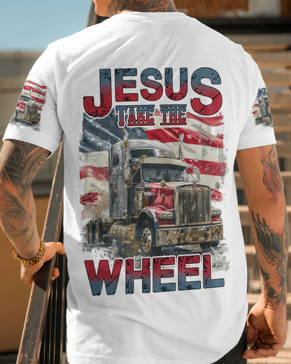 Jesus Take The Wheel Men's All Over Print Shirt - Tyhi0104241, easychoo.com
