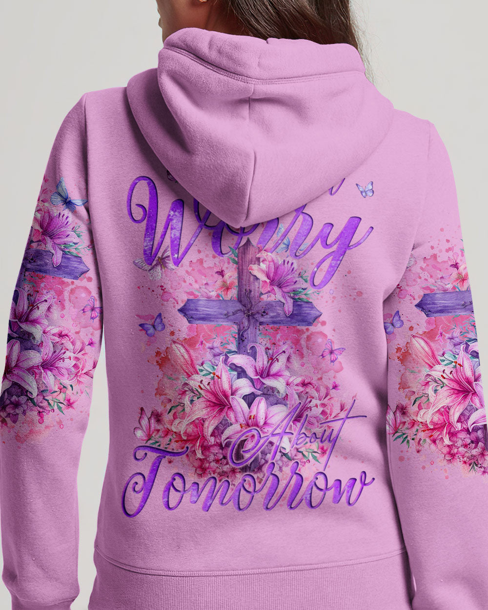 Don't Worry About Tomorrow Women's All Over Print Shirt - Tyqy1103245, easychoo.com