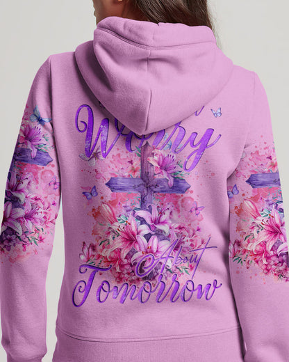 Don't Worry About Tomorrow Women's All Over Print Shirt - Tyqy1103245, easychoo.com