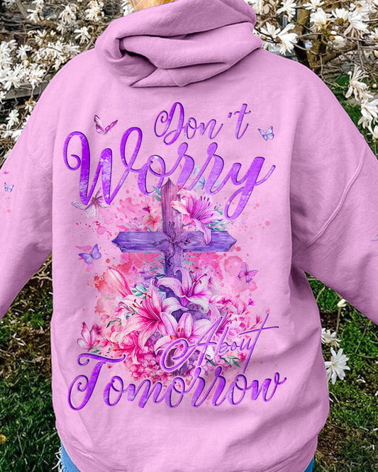 Don't Worry About Tomorrow Women's All Over Print Shirt - Tyqy1103245, easychoo.com