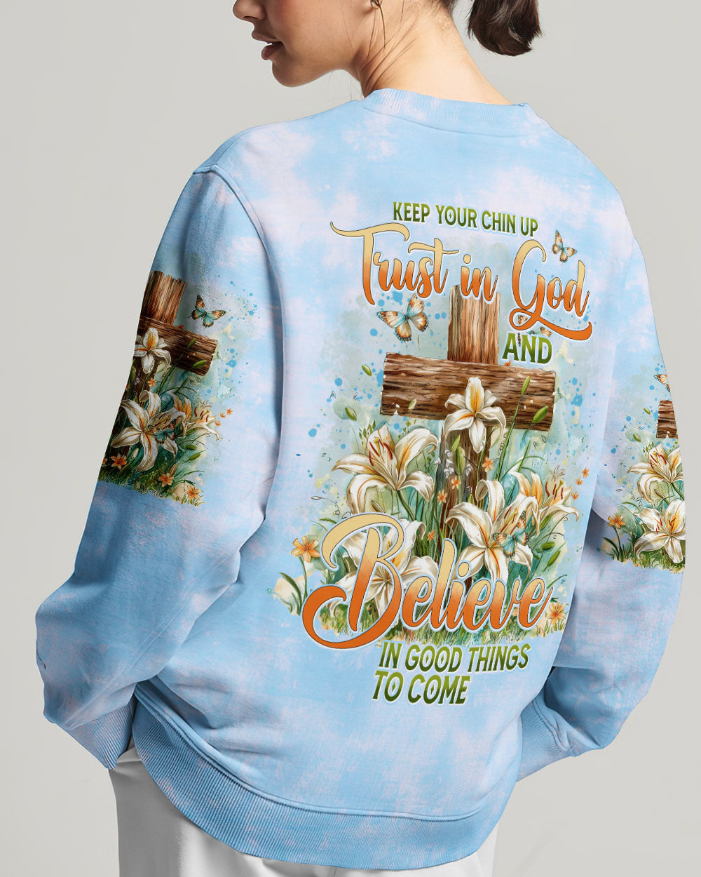 Trust In God Women's All Over Print Shirt - Tyhi2603242, easychoo.com