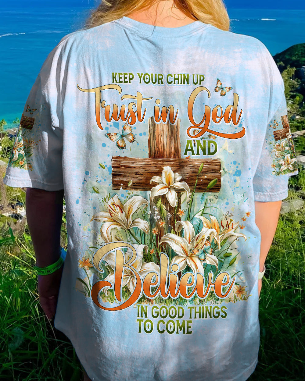 Trust In God Women's All Over Print Shirt - Tyhi2603242, easychoo.com