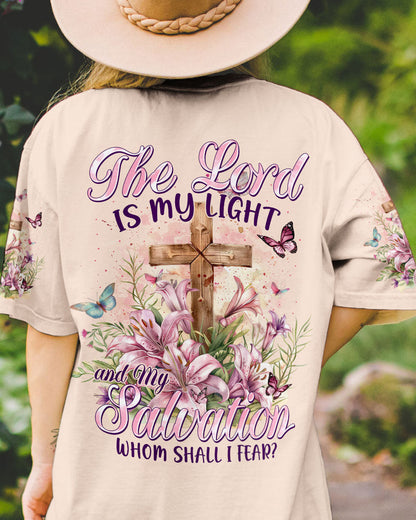 The Lord Is My Light And My Salvation Women's All Over Print Shirt - Tytm0904241, easychoo.com