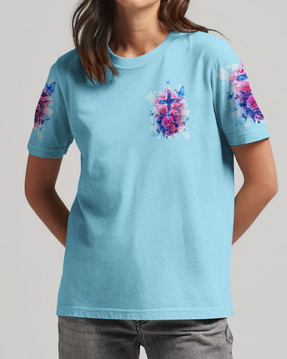 You Can't Break A Woman Cross Rose Women's All Over Print Shirt - Tltw1803242, easychoo.com