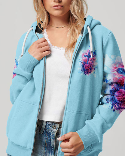 You Can't Break A Woman Cross Rose Women's All Over Print Shirt - Tltw1803242, easychoo.com