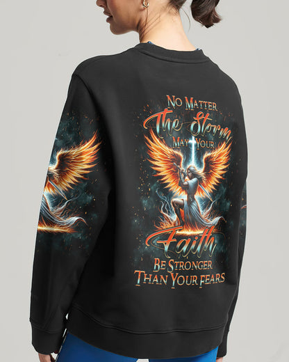 No Matter The Storm Women's All Over Print Shirt - Yhkd2902243, easychoo.com