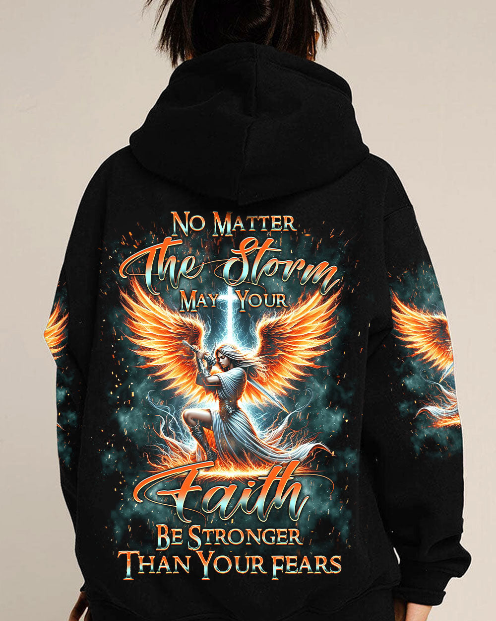 No Matter The Storm Women's All Over Print Shirt - Yhkd2902243, easychoo.com