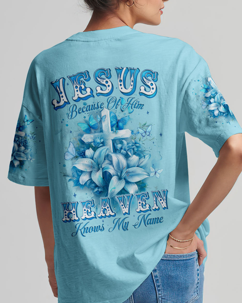 Heaven Knows My Name Women's All Over Print Shirt - Tyqy1103241, easychoo.com