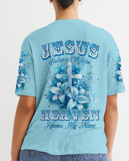 Heaven Knows My Name Women's All Over Print Shirt - Tyqy1103241, easychoo.com