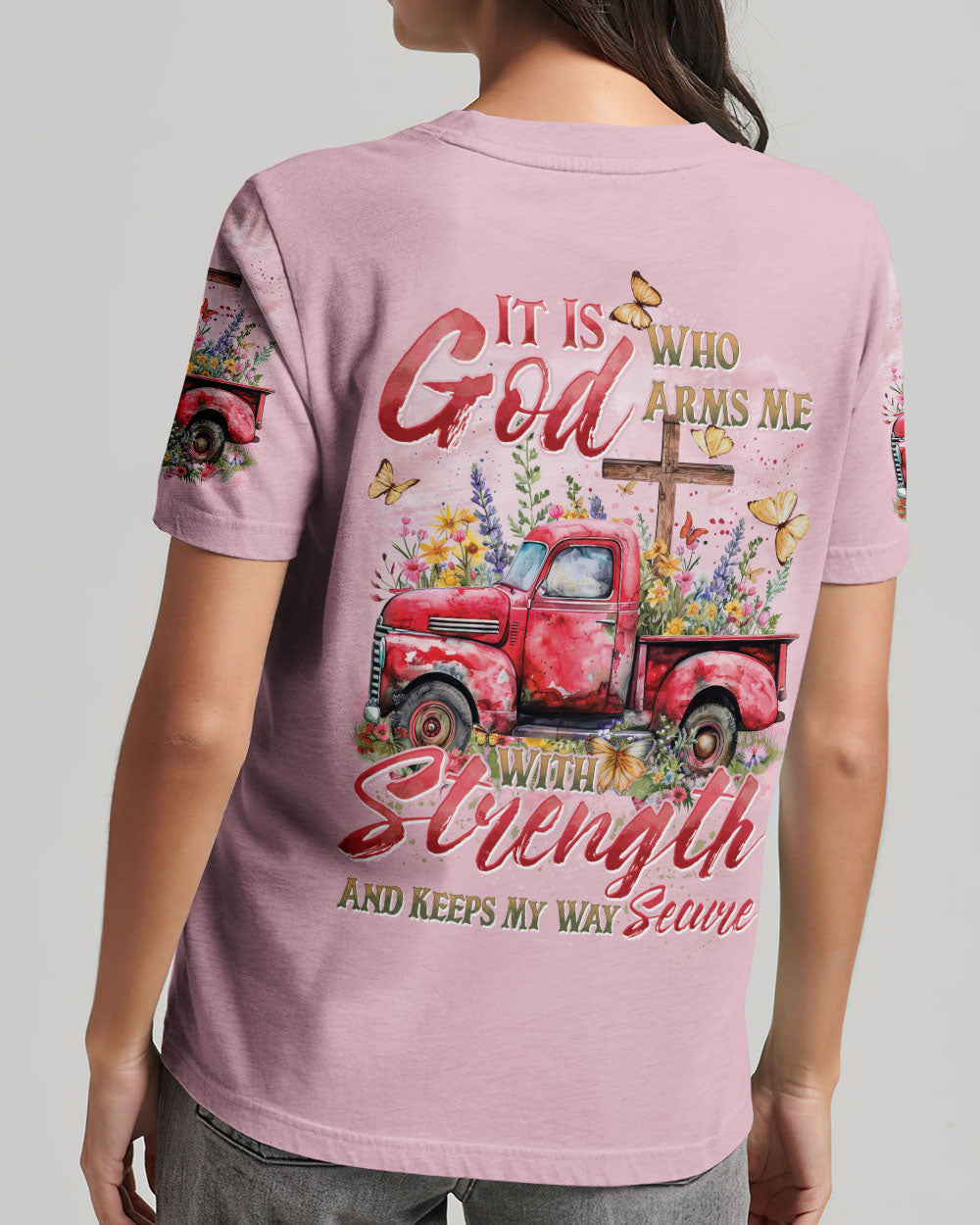 Keep My Way Secure Women's All Over Print Shirt - Tytd2902241, easychoo.com