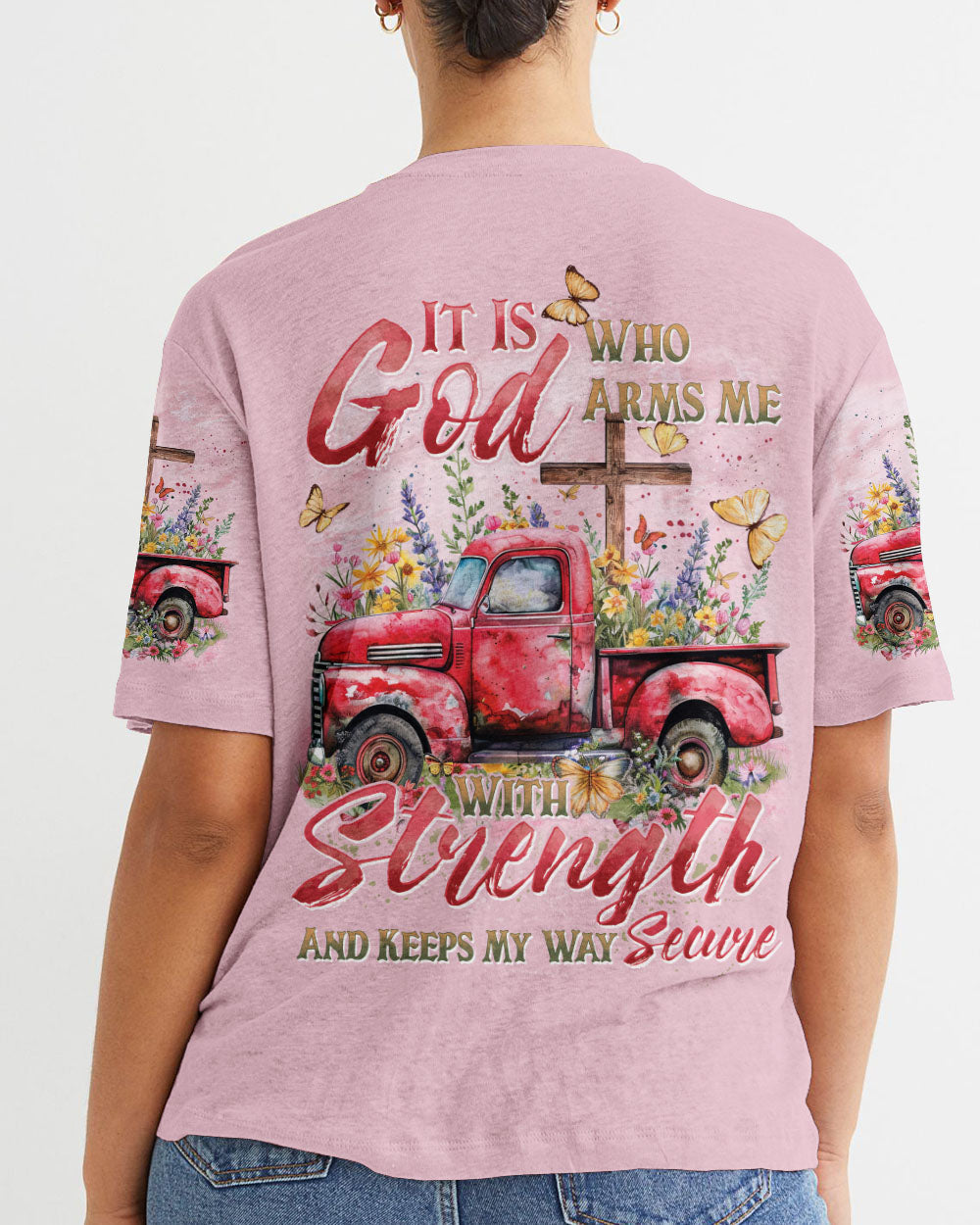 Keep My Way Secure Women's All Over Print Shirt - Tytd2902241, easychoo.com