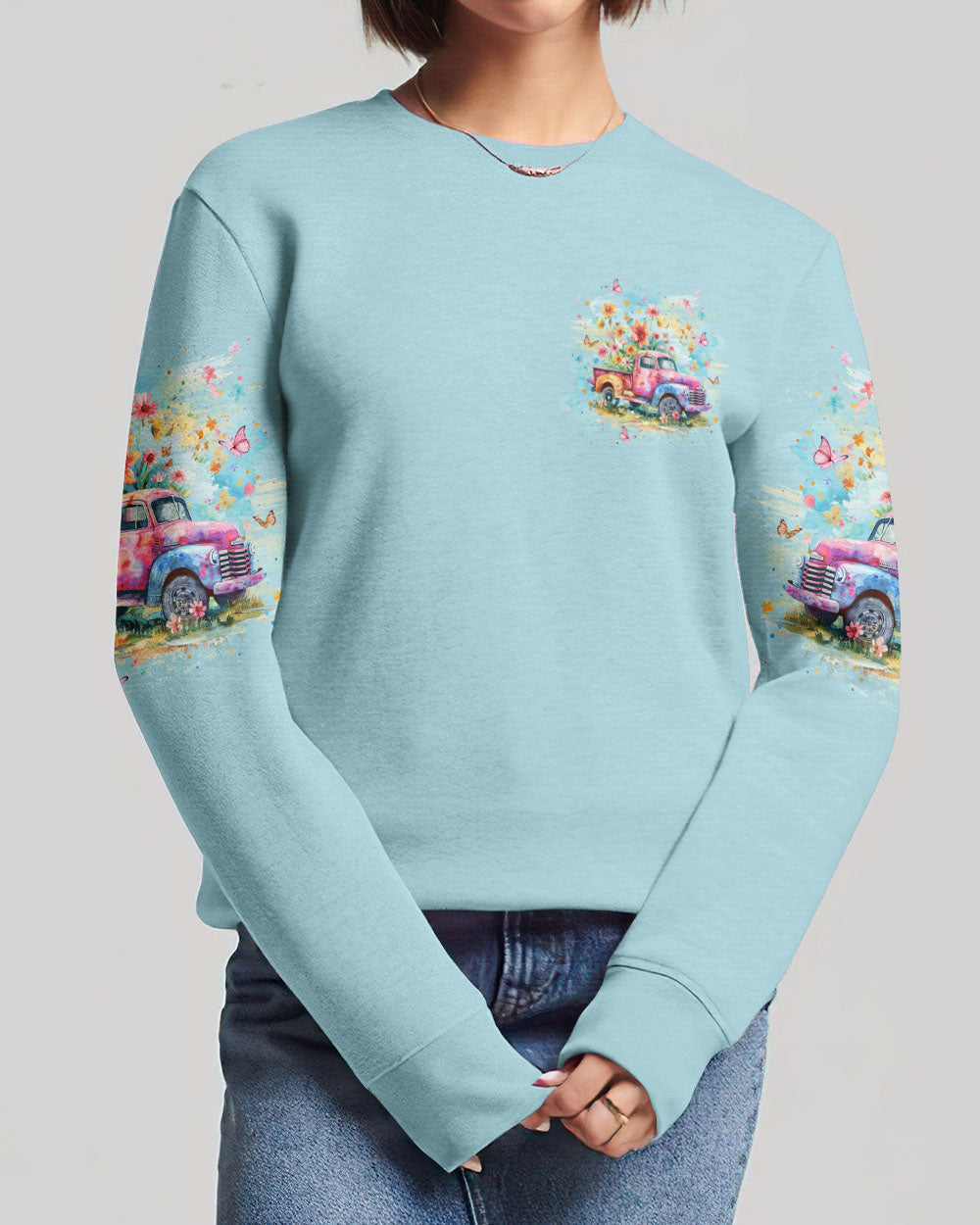 Jesus Take The Wheel Women's All Over Print Shirt - Yhlt0603243, easychoo.com