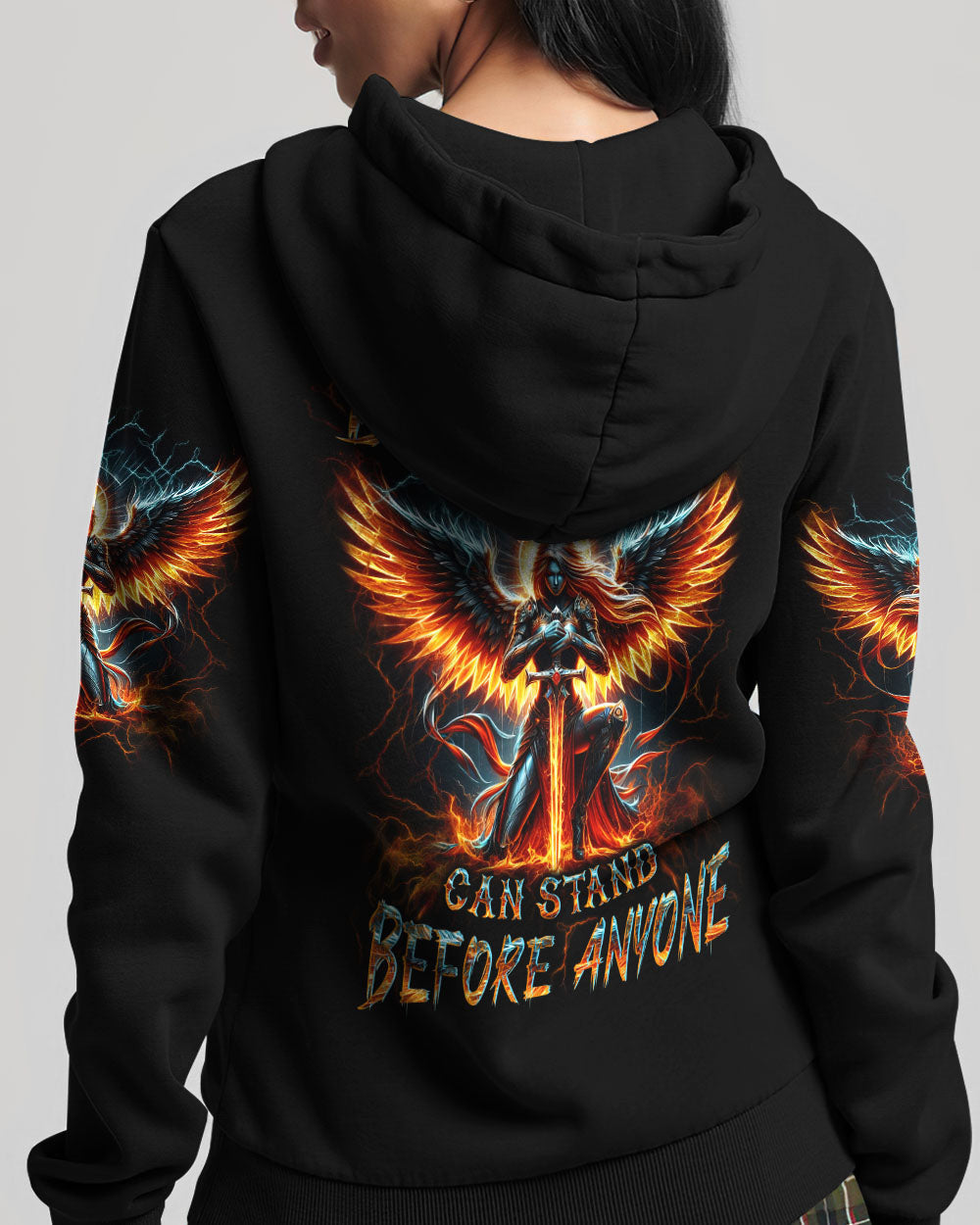 She Who Kneels Before God Warrior Women's All Over Print Shirt - Yhln1602242, easychoo.com