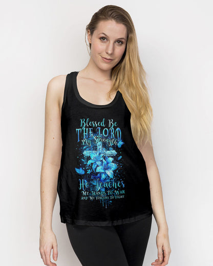 Blessed Be The Lord My Strength Women's All Over Print Shirt - Tytm1103241, easychoo.com