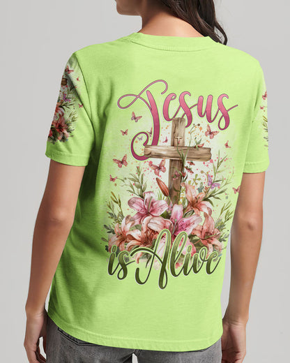 Jesus Is Alive Women's All Over Print Shirt - Tyhi2703241, easychoo.com