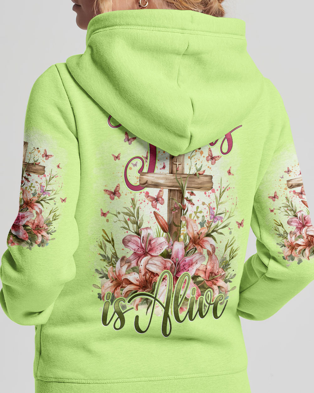 Jesus Is Alive Women's All Over Print Shirt - Tyhi2703241, easychoo.com
