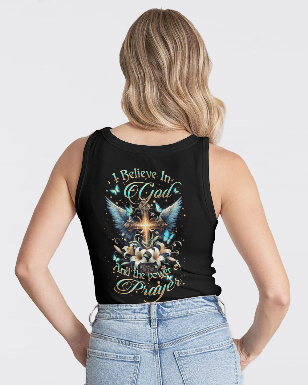 I Believe In God Women's All Over Print Shirt - Yhkd2602241, easychoo.com